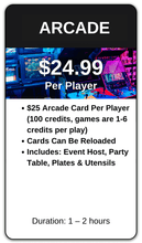 Load image into Gallery viewer, Corporate Party! (Tuesday - Sunday)