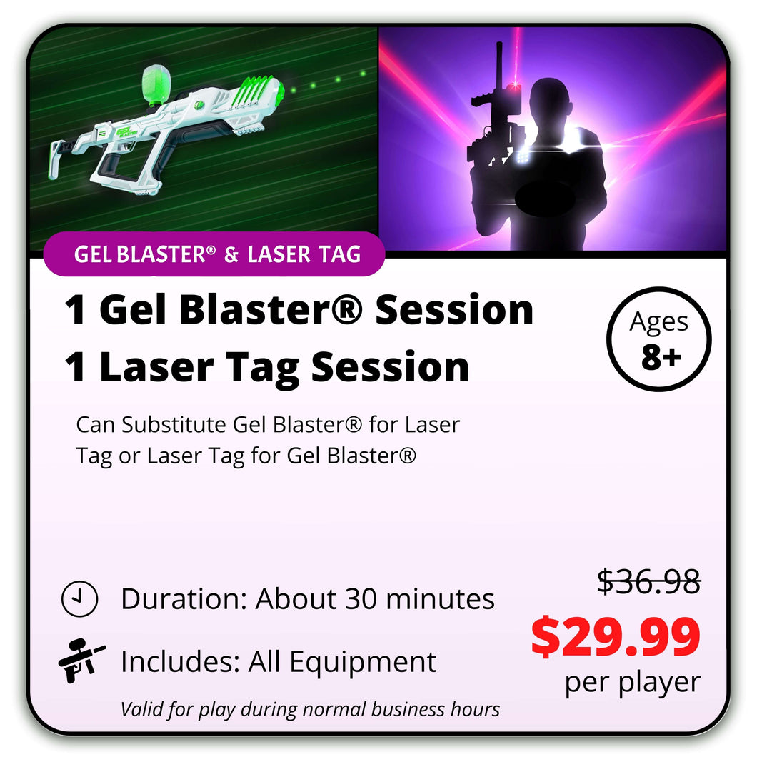 Gel Blaster® & Laser Tag