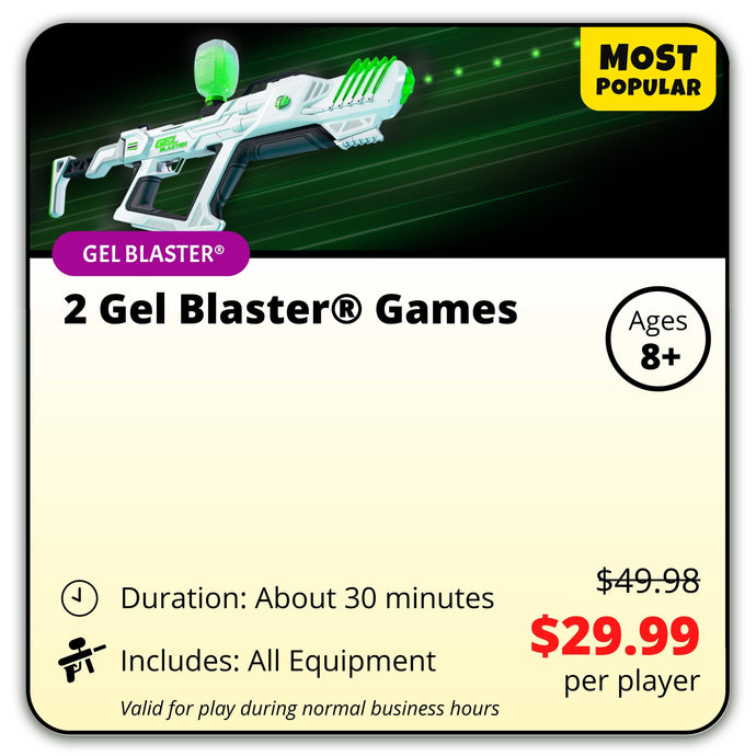 Gel Blaster® - 2 Games