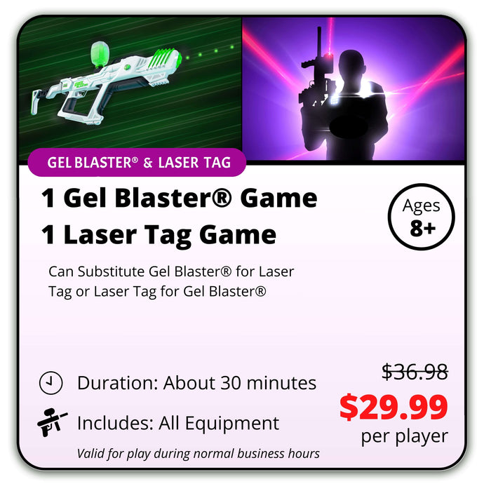 Gel Blaster® & Laser Tag