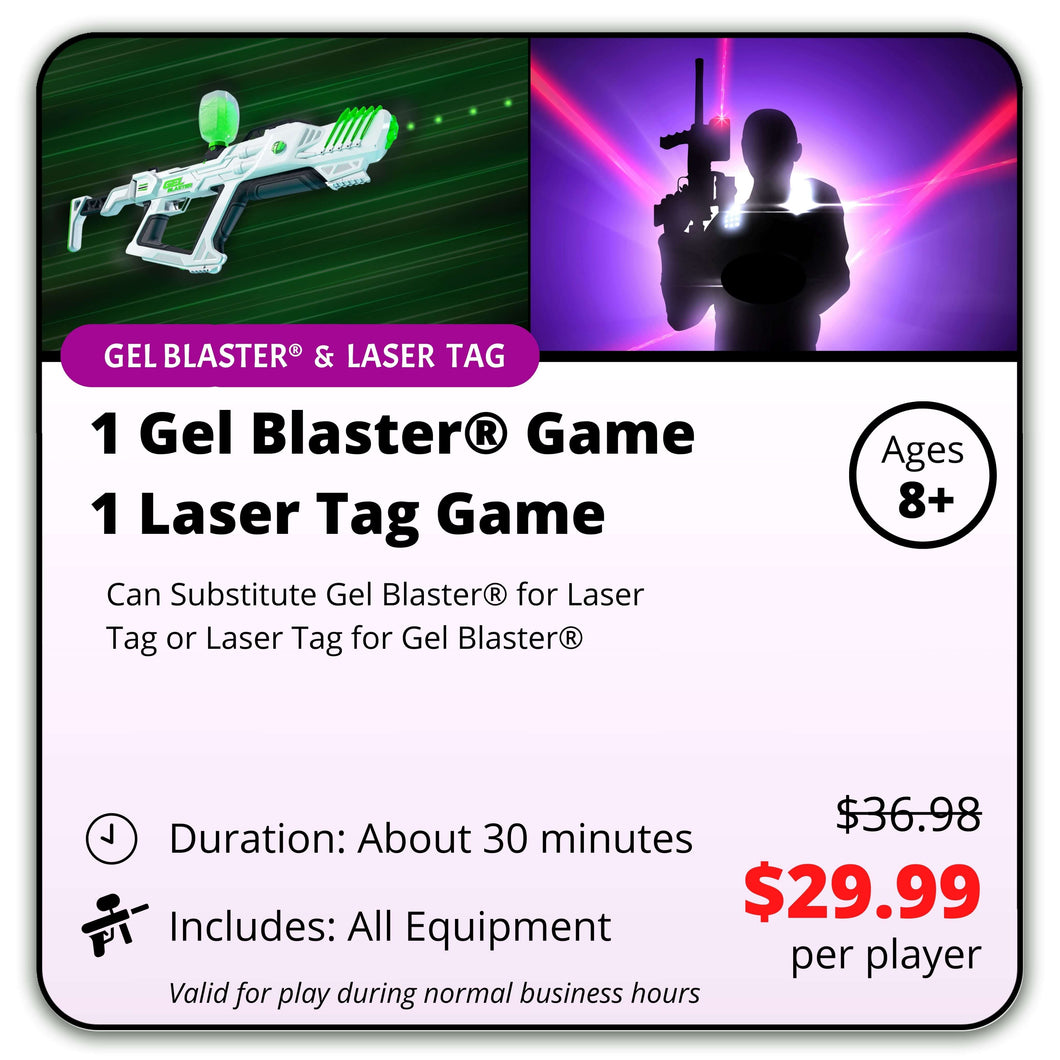 Gel Blaster® & Laser Tag