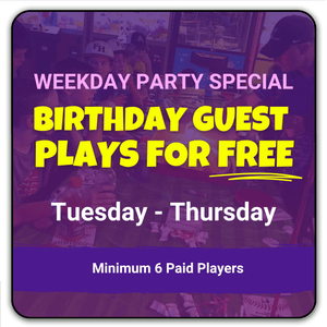 Jack's Weekday Party Special! (Tuesday-Thursday)