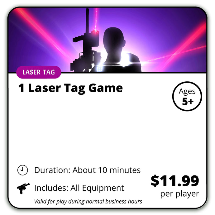 Ultimate Laser Tag - 1 Game