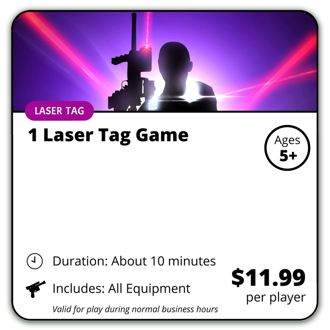 Ultimate Laser Tag - 1 Game