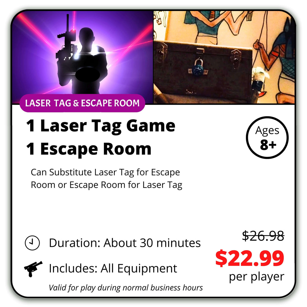 Ultimate Laser Tag & Escape Room