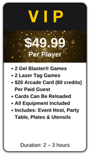 Load image into Gallery viewer, Corporate Party! (Tuesday - Sunday)